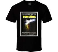 Dario Argento Tenebrae Horror Movie Black T Shirt