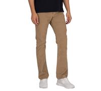 Lois Jeans Men's Dario Boot Thin Corduroy Jeans, Beige, 40W x 32L