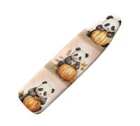 Darisoco Panda Thanksgiving Tabletop Ironing Board Cover and Pad Anti Dust Standard (Fits Large Boards 15 x 54 inch) Washable Ironing Board Protector