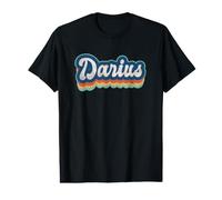 Darius First Name Boy Vintage Style 70s 80s Personalized Value Graphic T-Shirt