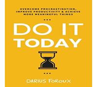 Darius Foroux Do It Today Paperback Book Darius Foroux Multicolor