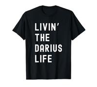 Darius Living The Darius Life Name Value Graphic T-Shirt
