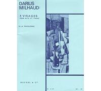 Darius Milhaud: 4 Visages Op.238, No.4 'La Parisienne' (Viola & Piano)