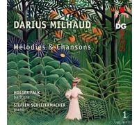 Darius Milhaud : Darius Milhaud: Mélodies & Chansons CD (2022) NEW