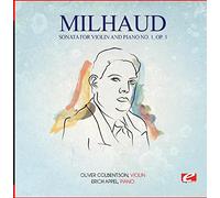 DARIUS MILHAUD - Milhaud: Sonata for Violin & Piano No 1 Op 3