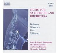 Darius Milhaud MUSIC FOR SAXOPHONE AND ORCHESTRA (CD) Album (US IMPORT)