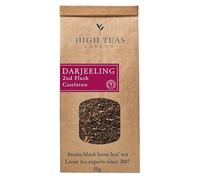 Darjeeling Castleton Estate 2nd Flush Loose Leaf Tea 50g - Premium Darjeeling Loose Leaf Black Tea with Muscatel Flavour by High Teas London