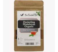 Darjeeling First Flush (50g) Himalayan Organic Tea Loose Black Loose Leaf Tea Indian Leaves FTGFOP1 Delicate Golden Floral Aromatic Fragrant Brisk Flavourful Tasty Long Lasting Freshness