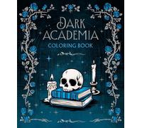 Dark Academia Coloring Book by Rockpool Publishing Paperback Book