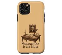 Dark Academia Gothic Vintage Desk Writing Aesthetic Case for iPhone 11 Pro