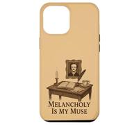 Dark Academia Gothic Vintage Desk Writing Aesthetic Case for iPhone 12 Pro Max