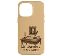 Dark Academia Gothic Vintage Desk Writing Aesthetic Case for iPhone 14 Pro Max