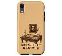 Dark Academia Gothic Vintage Desk Writing Aesthetic Case for iPhone XR