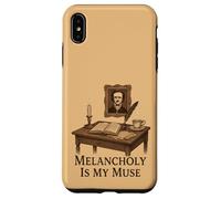 Dark Academia Gothic Vintage Desk Writing Aesthetic Case for iPhone XS Max