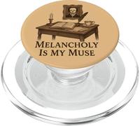 Dark Academia Gothic Vintage Desk Writing Aesthetic PopSockets PopGrip for MagSafe