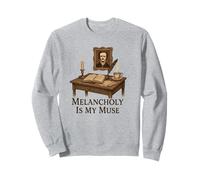 Dark Academia Gothic Vintage Desk Writing Aesthetic Sweatshirt