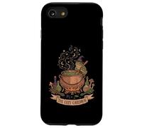 Dark Academia Gothic Vintage Lantern Death's Head Moth Case for iPhone SE (2020) / 7/8