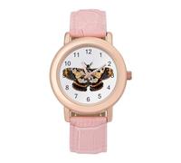Dark Academia Insects Moth Women's Wrist Watch Fashion Alloy Quartz Watch with Strap Easy to Read