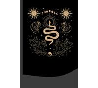 Dark Academia Tarot Card Sun Moon Crystals Witch Aesthetic Notebook: For Witches, Pagans Druids, Mages, Druids - Ritual And Spellbook Journal (Witchy Notebooks/ Journals)