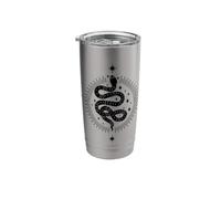 Dark Academia Witchy Snake Tarot Aesthetic Celestial Boho Stainless Steel Insulated Tumbler