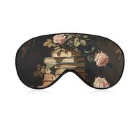 Dark Academy Eye Mask for Women & Men, Breathable & Adjustable Eye Cover, Ultra Soft Sleep Mask, Lightweight Travel Blindfold for Airplane, Nap, Night Sleeping