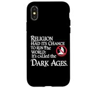 Dark Ages History Medieval Period Atheist Humor Gothic Case for iPhone X/XS