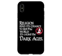 Dark Ages History Medieval Period Atheist Humor Gothic Case for iPhone XS Max