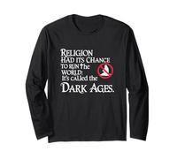 Dark Ages History Medieval Period Atheist Humor Gothic Long Sleeve T-Shirt