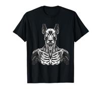 Dark and haunting dog skull design for fans of the macabre T-Shirt