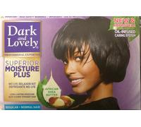 Dark and Lovely No-Lye Hair Relaxer Kit Oil-Infused Caring System Regular/Normal