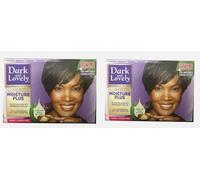 Dark and Lovely No-Lye Hair Relaxer Kit Oil-Infused Caring System Super/Coarse ( 2 Relaxer )