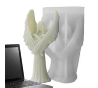 Dark Angel Mold Silicone Wing Shape Resin Casting Tool 3D Plaster Shape Candle Craft | Epoxy Resin Art, Great for Home Decoration, Sculpture Projects