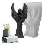 Dark Angel Silicone Mould - Easy Release Non-Stick Melting Tool | Mould for Making and Resin for 3D Angels | Ideal for DIY Crafts, Gift and De Creation