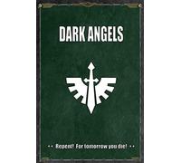 Dark Angels - Repent for Tomorrow You Die: Game Record Battle Planner Warrior Notebook