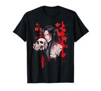 Dark Anime Vampire Boy Skull Gothic Horror Japanese Art T-Shirt