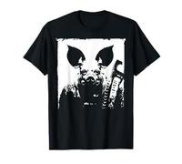 Dark Art Occult Pig Gas Mask Horror Grindcore Metal T-Shirt