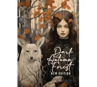 Dark Autumn Forest Coloring Book for Adults New Edition: Grayscale forest Coloring Book Fall Forest Autumn Coloring Book for Adults Forest Animals
