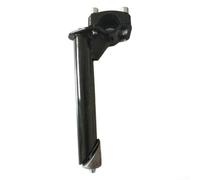 Dark Bicycle Handlebar Riser 20cm Sturdy Steel | steel construction, 20cm size, sleek look, for versatile fit, stable support for rides(B)