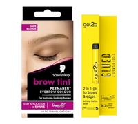 Dark Blonde Brow Tint and Gel, Brow Bundle