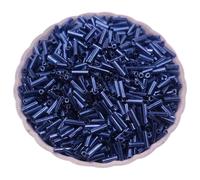 (dark blue, 200Pcs) 1000pcs 200pcs 2*7mm Czech Cylindrical Glass Tube Loose Beads Diy For Jewelry Making