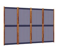 (dark blue, 280 x 180 cm) vidaXL Room Divider Wall Partition Screen Panel Room Separator Privacy Screen
