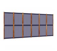 (dark blue, 420 x 180 cm) vidaXL Room Divider Wall Partition Screen Panel Room Separator Privacy Screen