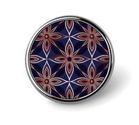 Dark Blue and Brown Lapel Pin for Men Rainbow Cartoon Cat Fashion Brooch Pin -Cute Enamel Badges, Aluminum Alloy Metal Pinback for Hats, Shirts, Bags, Jackets & Accessories (1 Inch Round Button Pins)