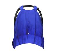 Dark Blue Bright Wood Grain Print Baby Car Seat Covers, Breathable Nursing Cover Breastfeeding Cover, Stroller Covers, Multi-use Infant Carseat Canopy, Baby Boys Girls Newborn Essentials
