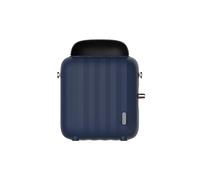 (Dark Blue) Creative Gift Bread Heater 220V 300W Portable Electric Heater for Dormitory Office Home