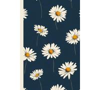 Dark blue Daisy flowers: Work Notebook, Funny Office Gift for Women, Coworker, Boss, Secret Santa Gag Gift (Blank Lined Journal)