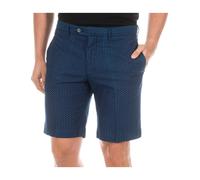 Dark Blue Denim Bermuda Shorts - male - Hackett - Casual Shorts - Blue - W32 - Shorts W32