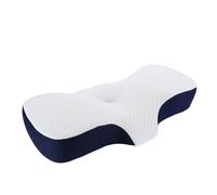 (Dark blue) Derila Memory Support Foam Pillow Is The Perfect For Side, Back, Stomach Sleeper