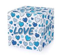 Dark Blue Heart Magic Cube,The Original 3x3 Cube,Speed Cube Problem-Solving Brain Teaser,Easy Turning Sensory Puzzle Toy,Sensory Stress Relief Form Fidget Toys
