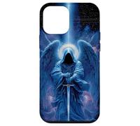 Dark Blue Hooded Arc Angel Archangel Case for iPhone 12 mini
